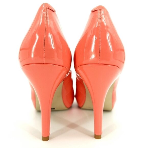 Madden Girl 9 Coral Vegan Patent 4" Heel .75" Platform - Picture 6 of 11